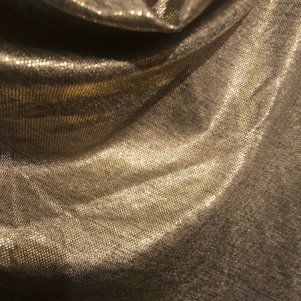 Fashion to Figure gold cowl neck tank sz 0X - Picture 4 of 5